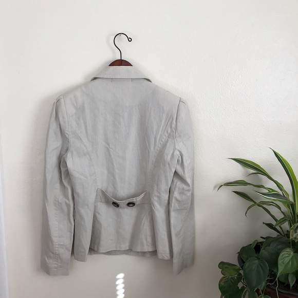 NWT BCBG MAX AZRIA Oak Button Down Blazer - Picture 6 of 8